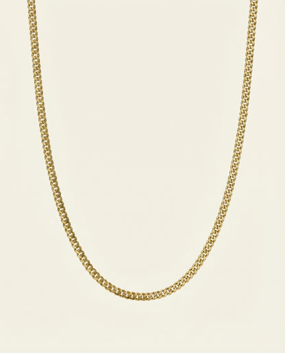 CUBAN CHAIN 3MM | 18K GOLD