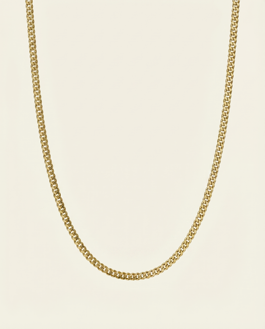 CUBAN CHAIN 3MM | 18K GOLD