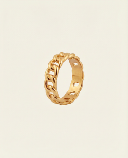CUBAN RING | 18K GOLD