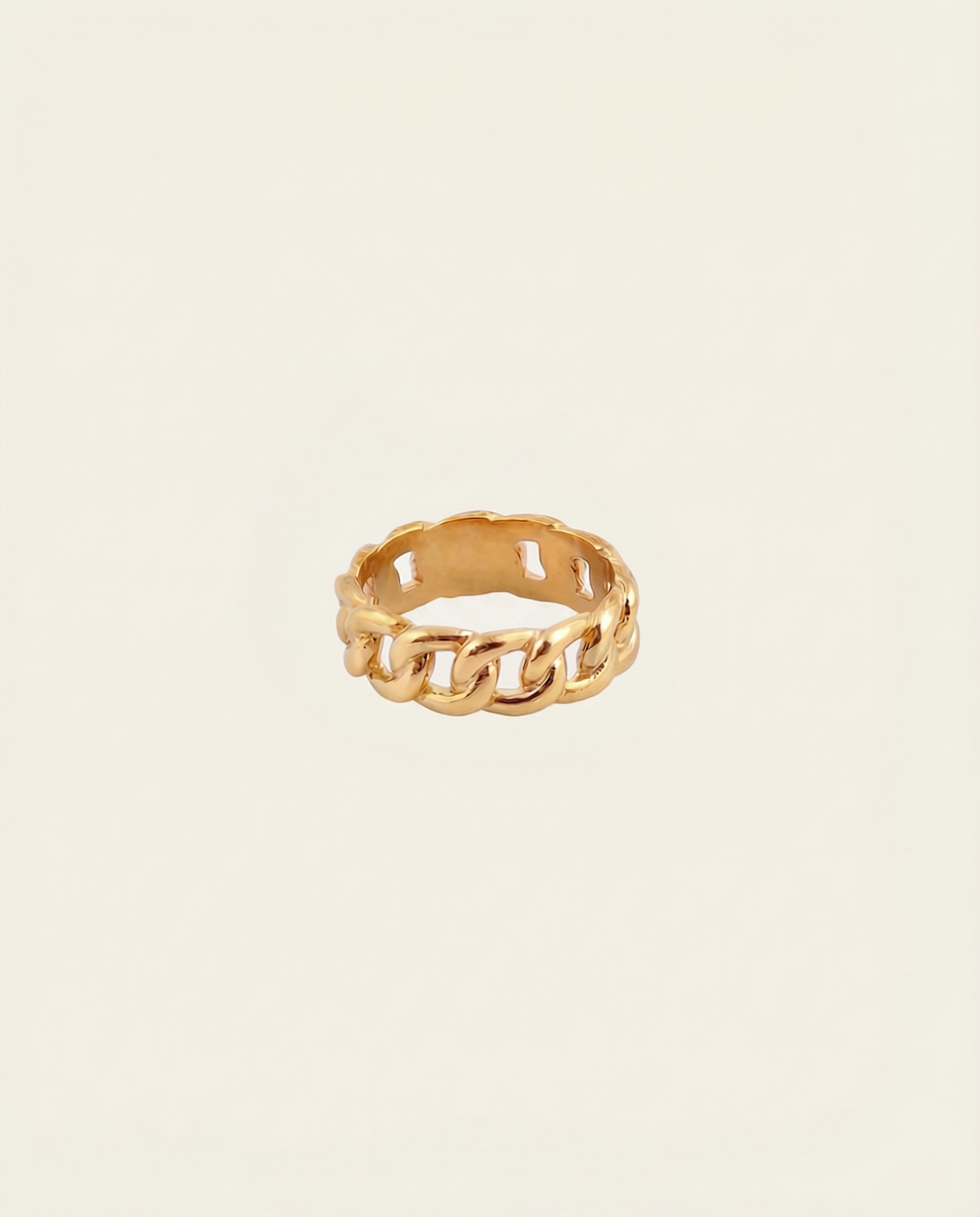 CUBAN RING | 18K GOLD