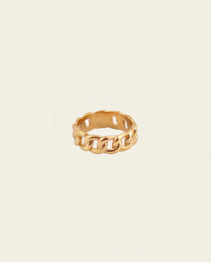 CUBAN RING | 18K GOLD