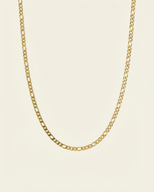 FIGARO CHAIN 3MM | 18K GOLD